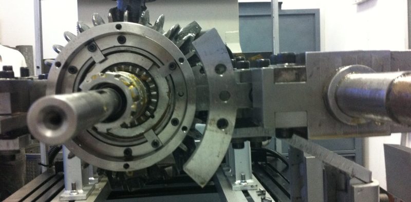 6 Partial Rotor assembly in casing